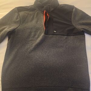 Under Armour Men's Gray and Black Golf Jacket